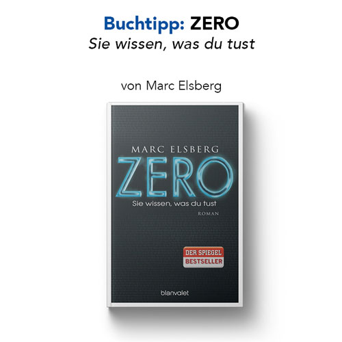 Buchtipp ZERO Sie wissen, was du